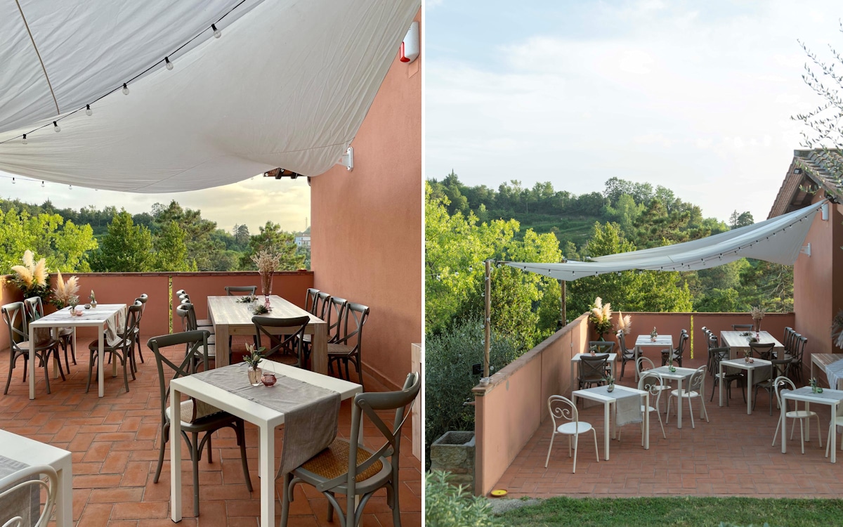 Agriturismo Palaia 3, Aperitiv und Verkostung (2) Agriturismo Palaia 3, Aperitiv und Verkostung (2)