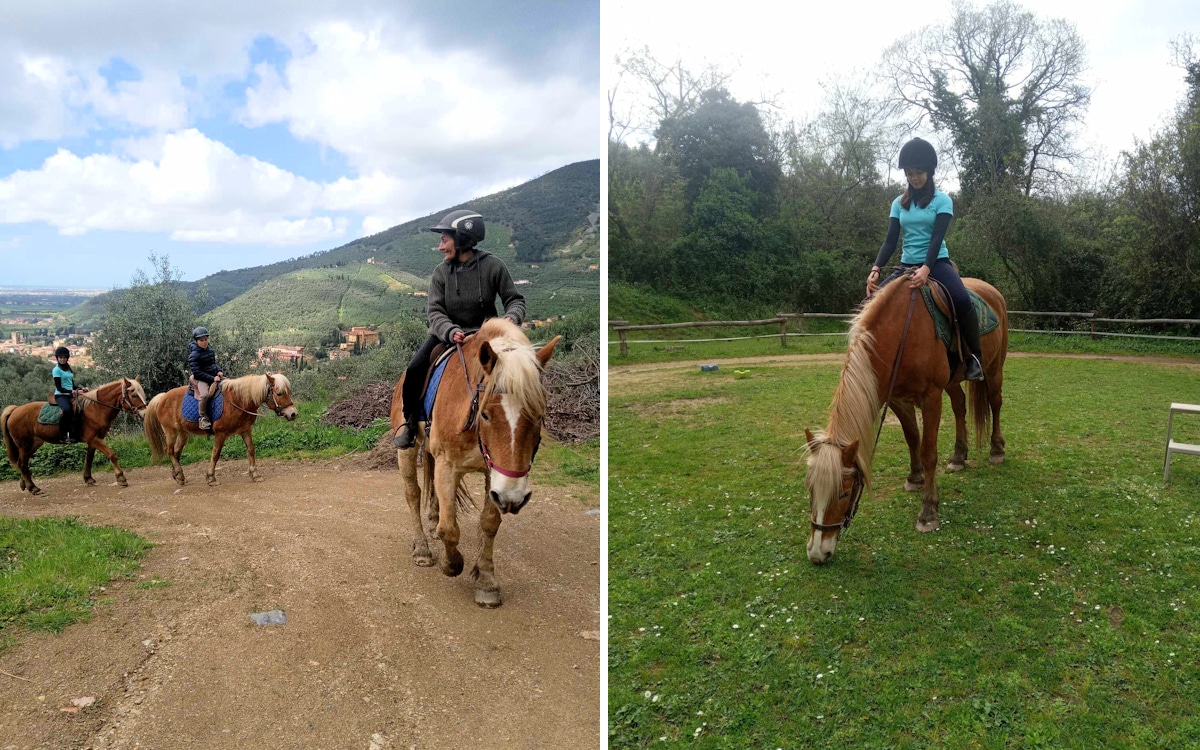 Reiten in der Toskana, Calci (7)