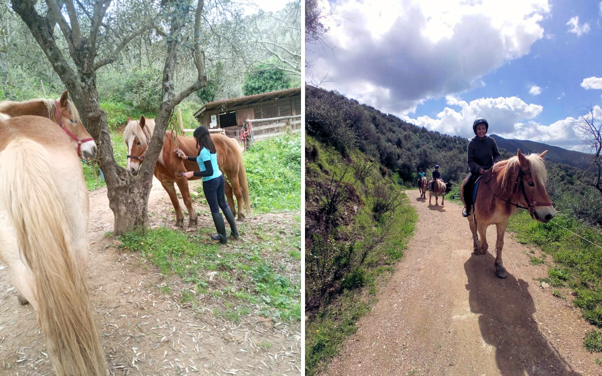 Reiten in der Toskana, Calci (8)
