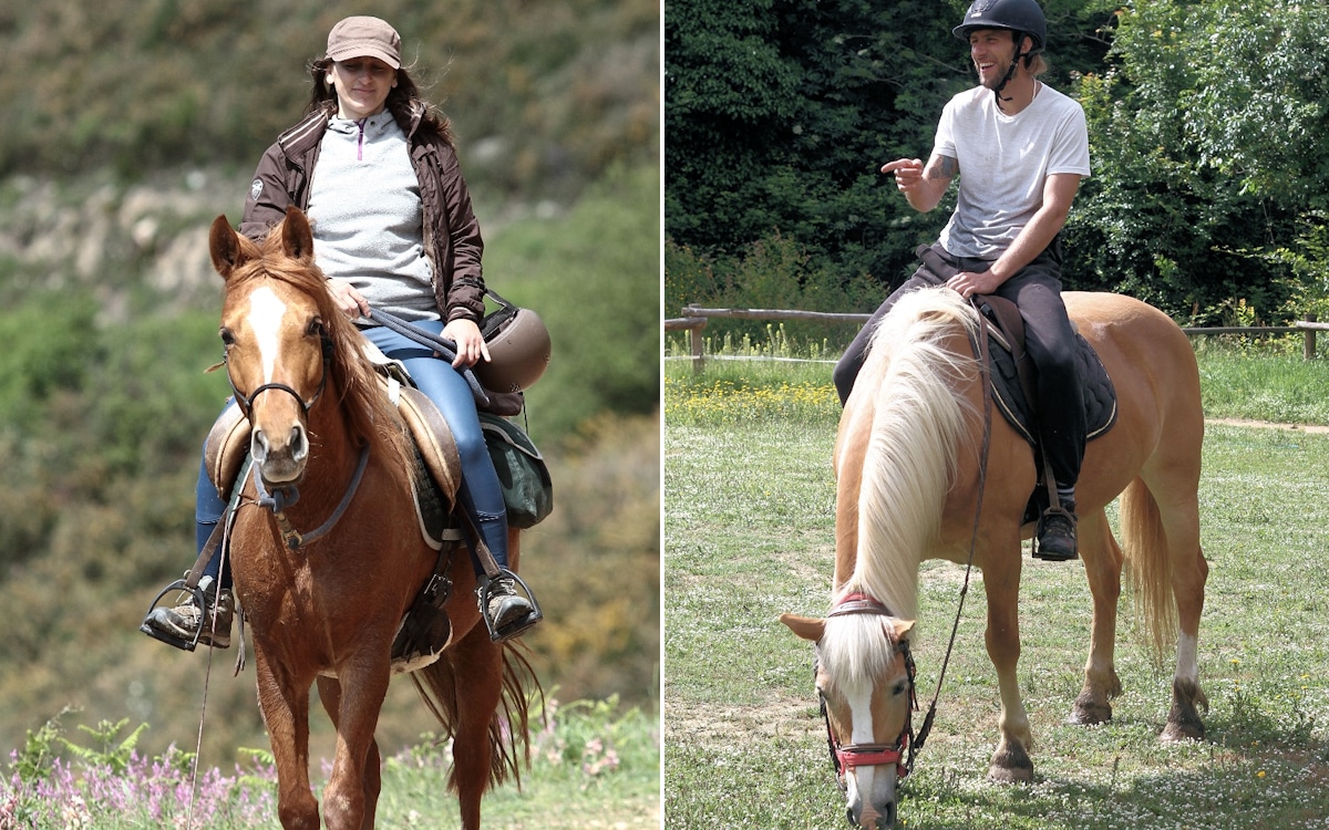 Reiten in der Toskana, Haflinger Calci (7)