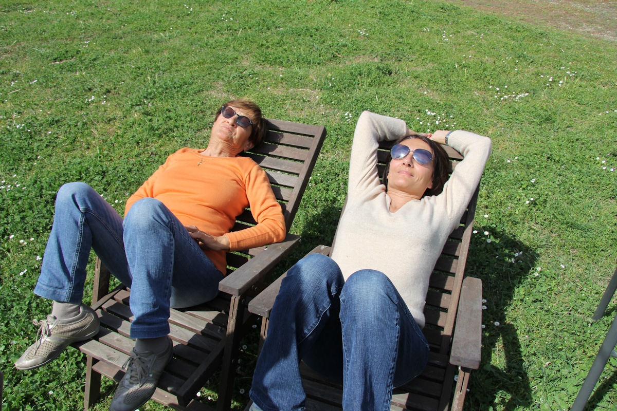 Urlaub auf dem Bio-Bauernhof, Entspannen (2) Urlaub auf dem Bio-Bauernhof, Entspannen (2)