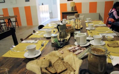 Urlaub auf dem Bio-Bauernhof, Bio-Frühstück (4)
