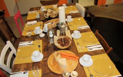 Urlaub auf dem Bio-Bauernhof, Bio-Frühstück (6)