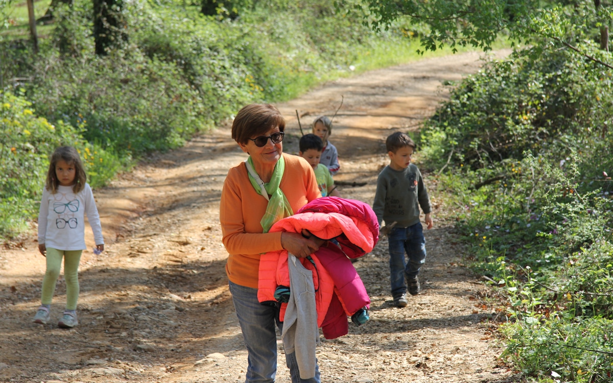 Urlaub auf dem Bio-Bauernhof, Wandern mit 4 Generationen Urlaub auf dem Bio-Bauernhof, Wandern mit 4 Generationen