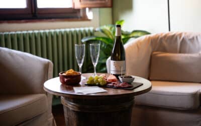 Aperitiv im Kaminzimmer Aperitiv im Kaminzimmer