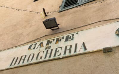 Dorf Giuncarico, Dorf-Bar Detail Dorf Giuncarico, Dorf-Bar Detail