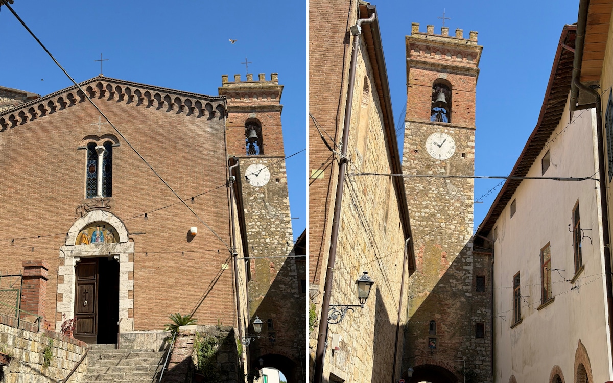 Dorf Giuncarico, Hauptkirche