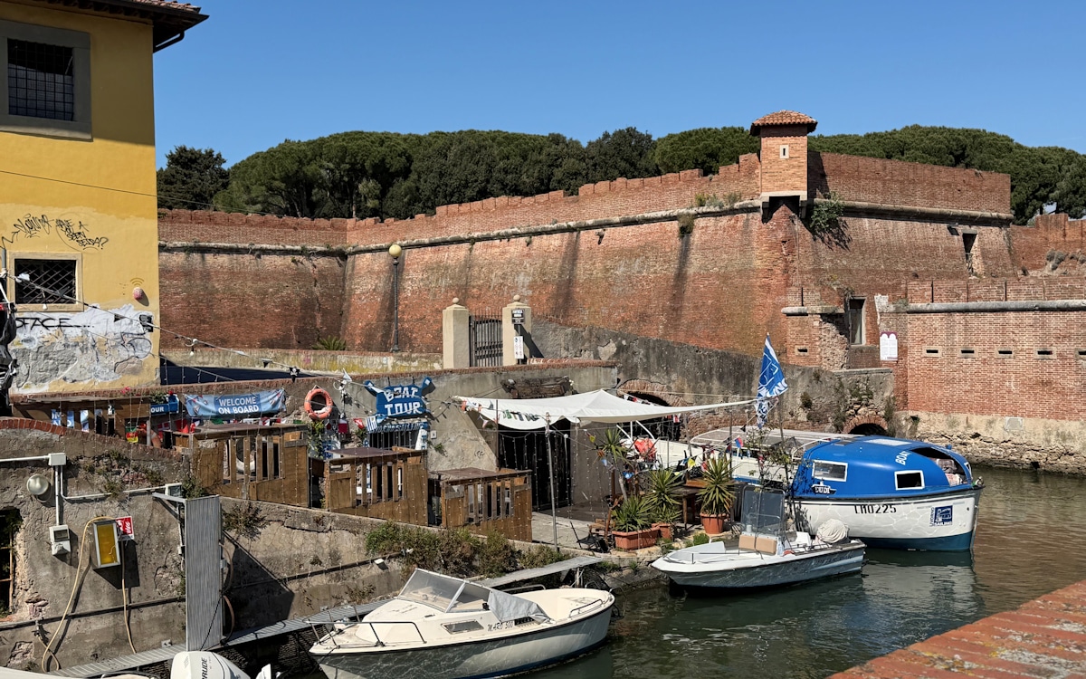 Livorno, Boat-Tour durch Quartiere Venezia (2)