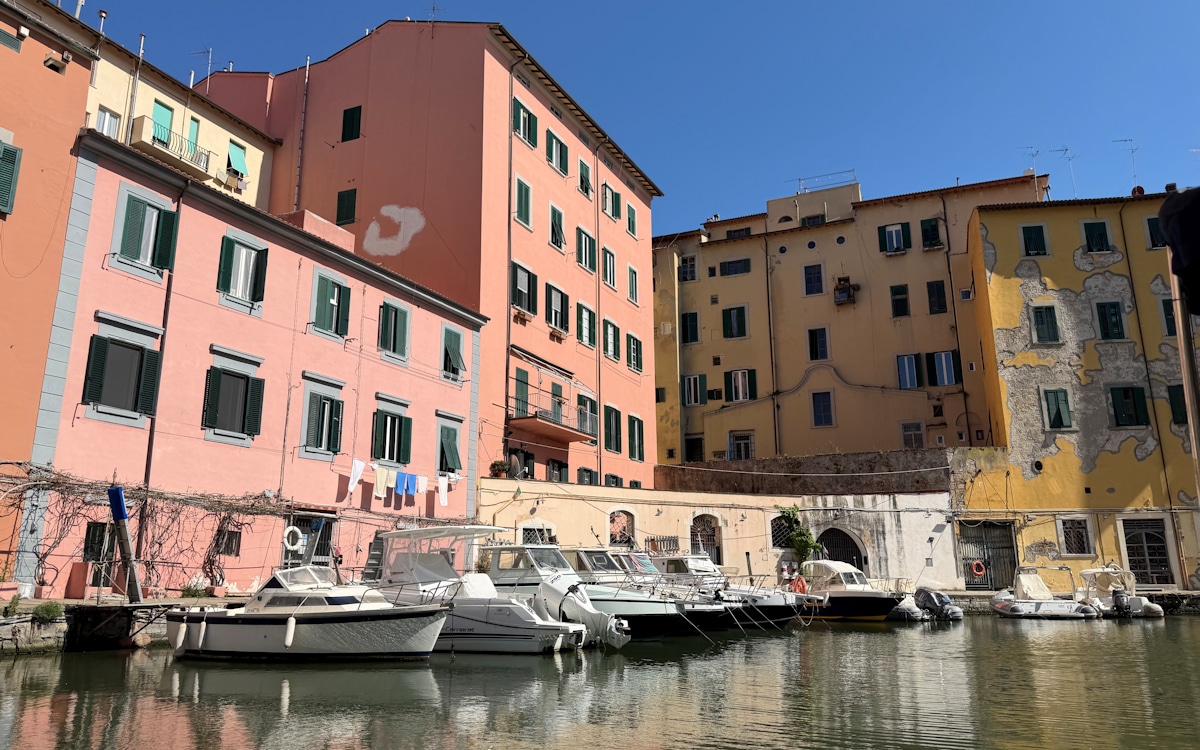 Livorno, Boat-Tour durch Quartiere Venezia (4)
