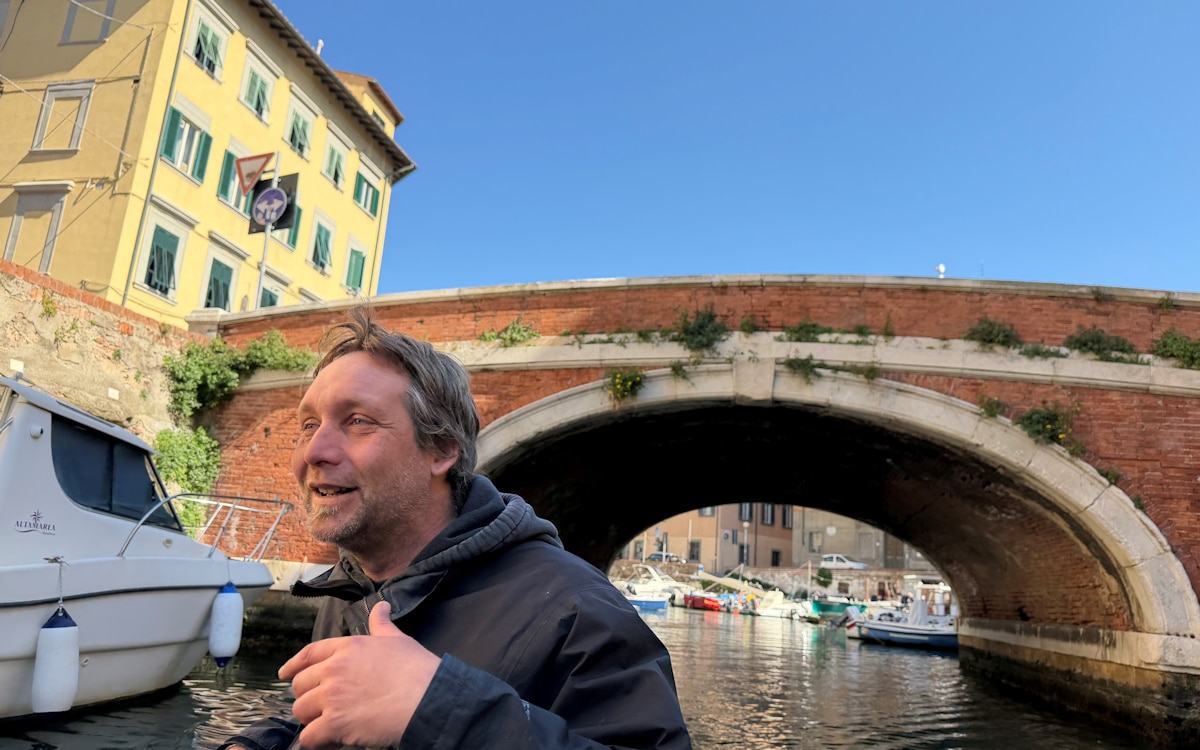 Livorno, Boat-Tour durch Quartiere Venezia (6)