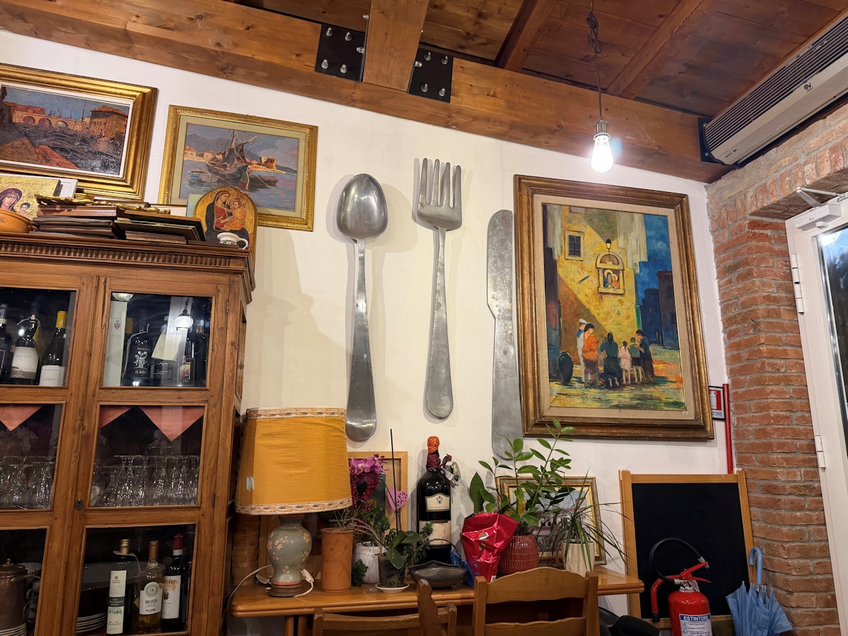 Livorno, Macchiaioli auch im Restaurant