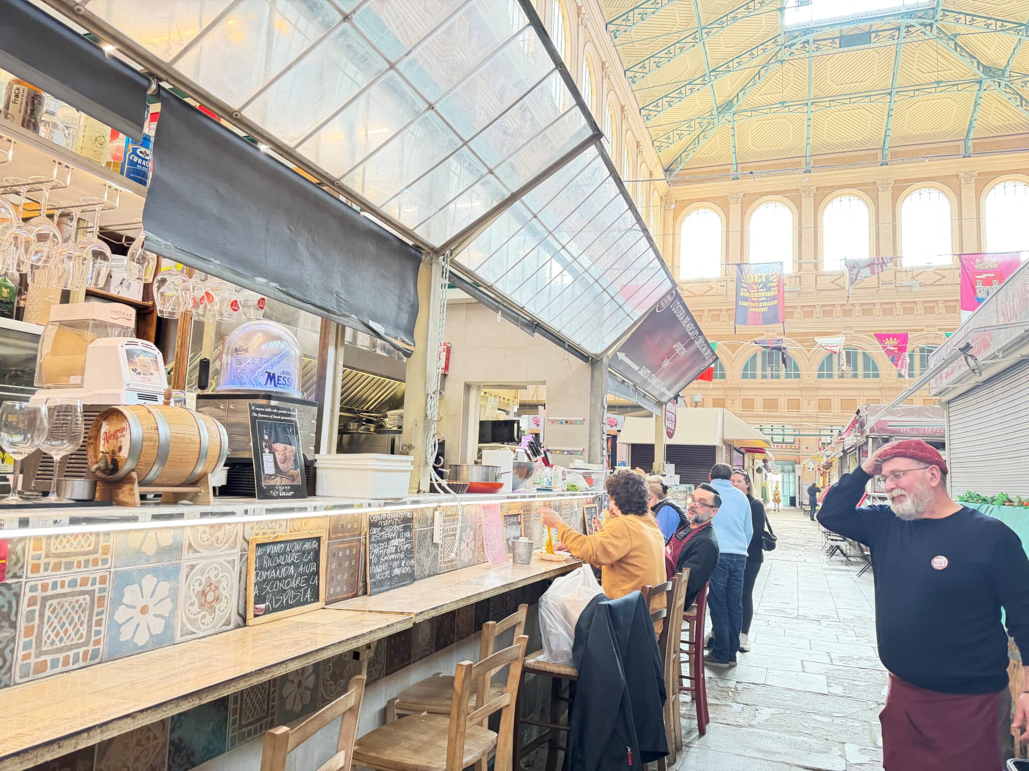 Livorno, Osteria beim Mercato delle Vettovaglie (Viktualienmarkt, 4)