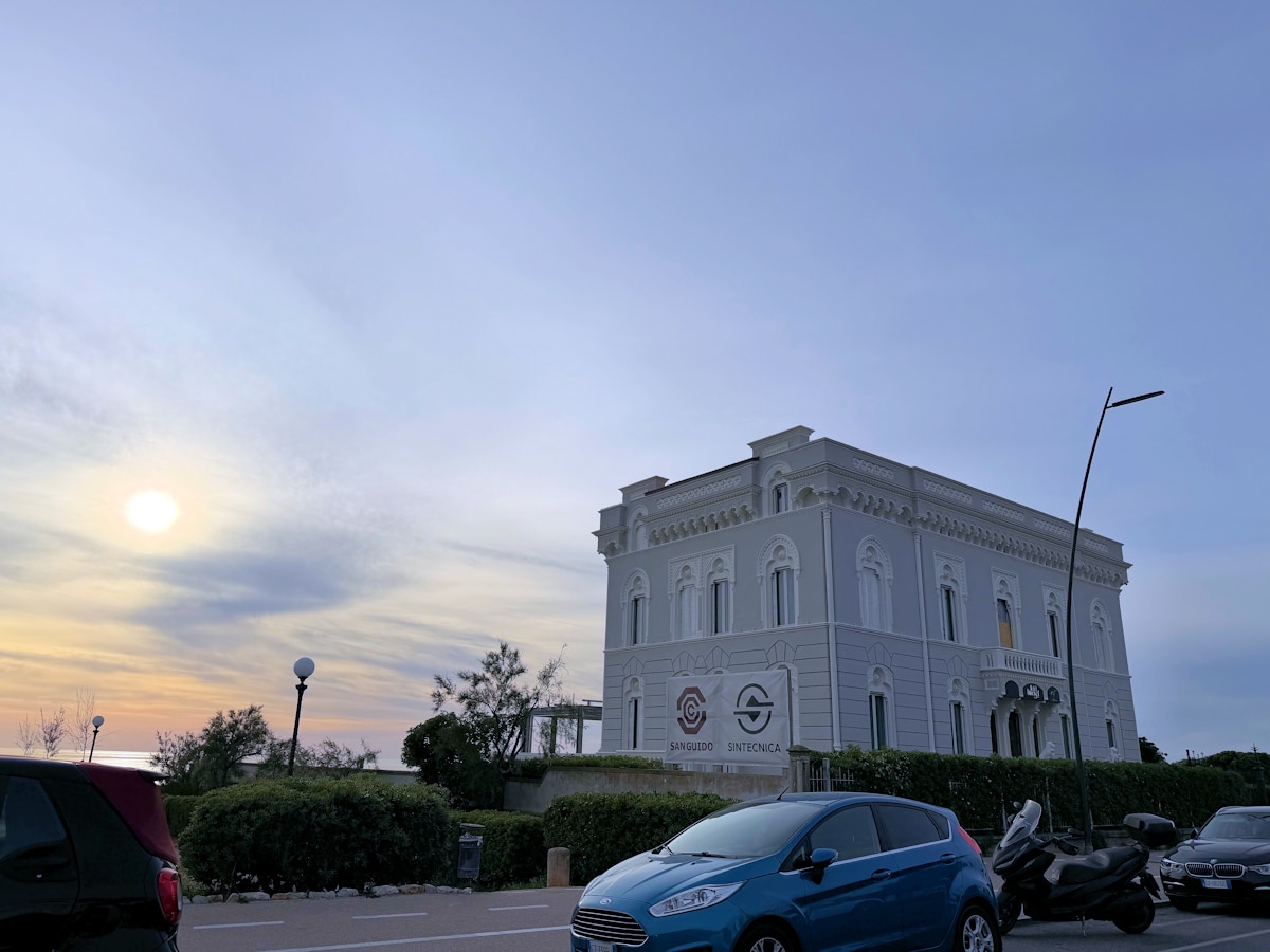 Livorno, die Küste Jugendstil-Villa