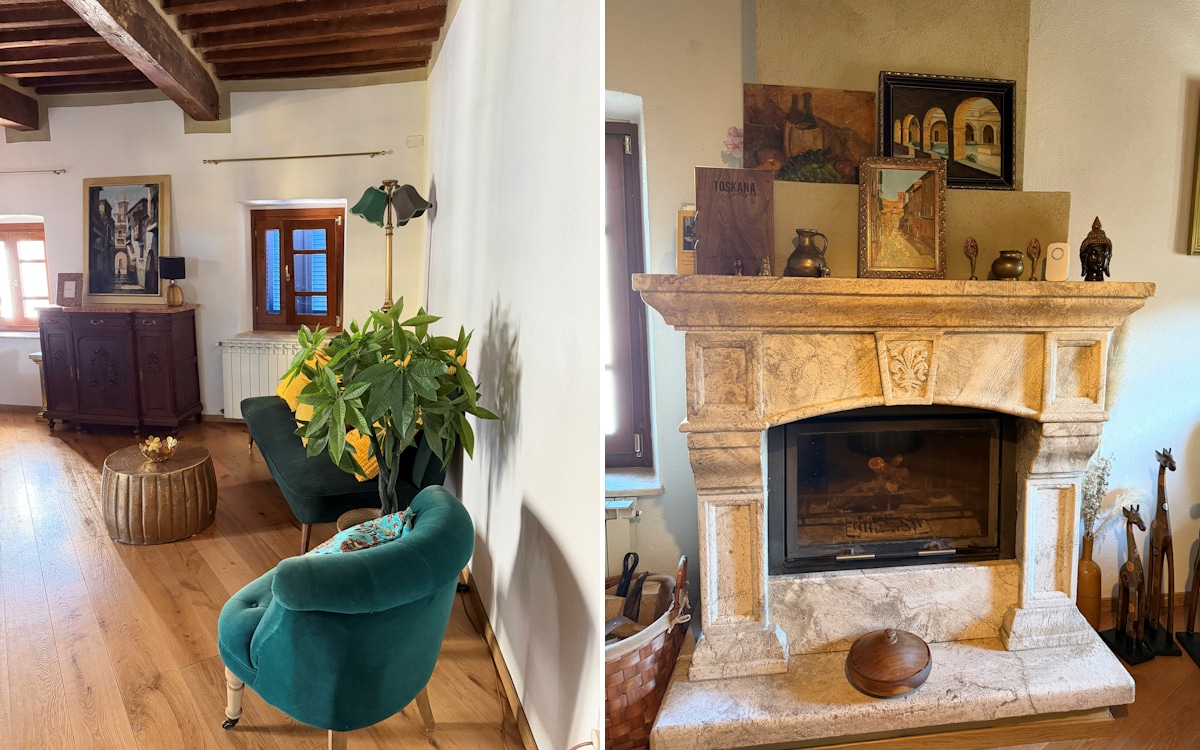 Palazzo Giuncarico, Ferienwohnung im 1. Stock