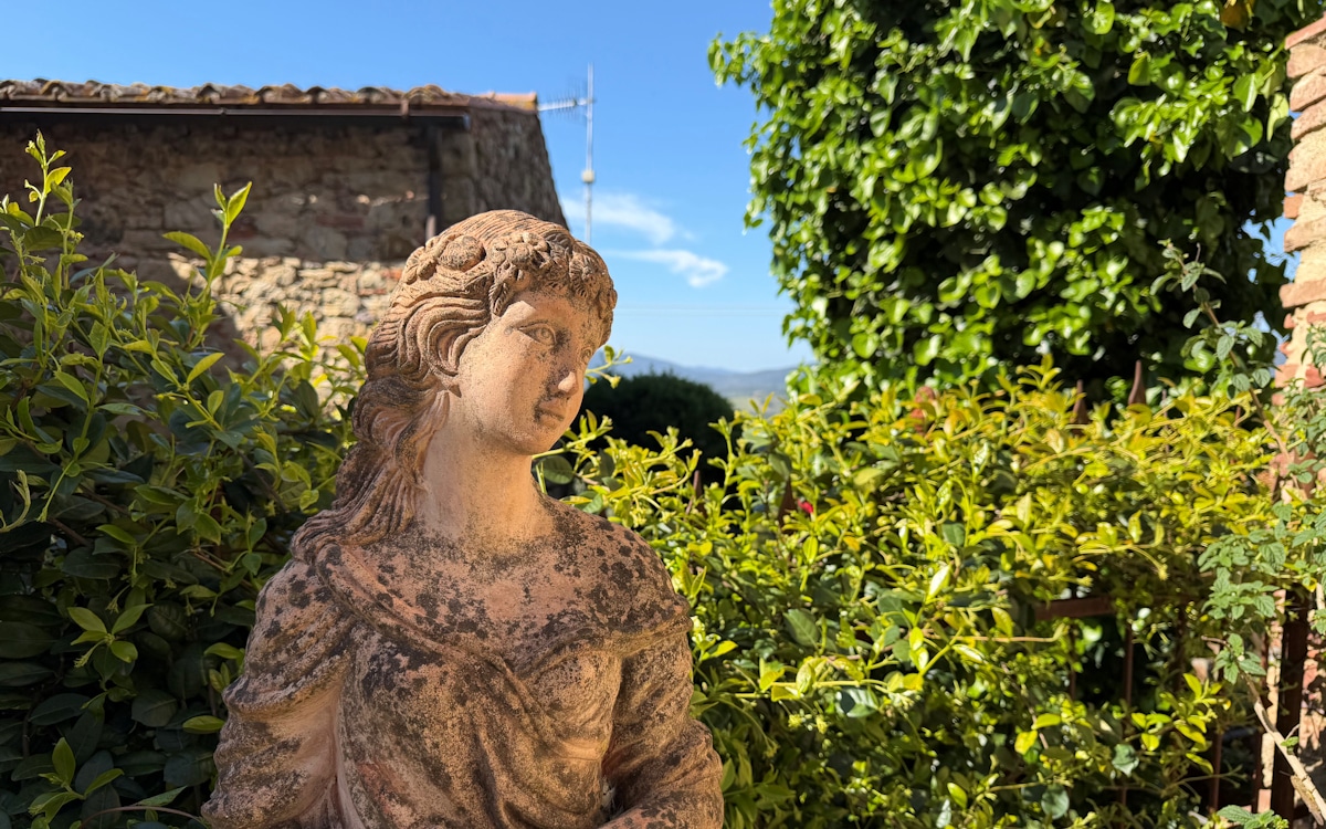 Palazzo Giuncarico, der Garten