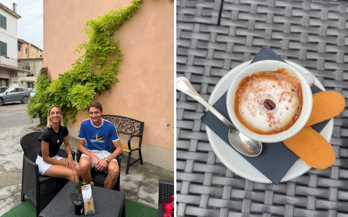 Kaffee-Verkostung in Terricciola (1)