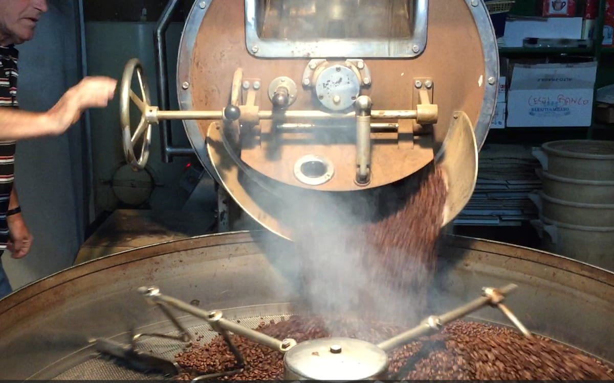 handwerliche Kaffeerösterei in Terricciola (2)