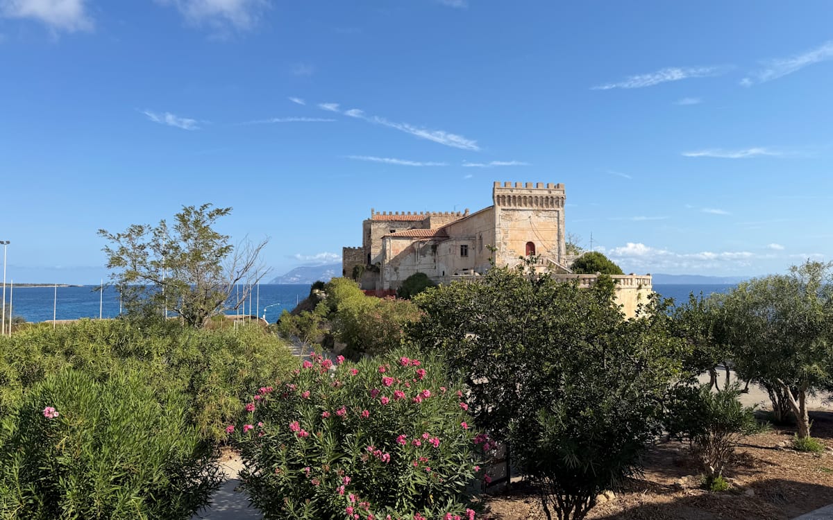 Blick vom Bed and Breakfast in Pianosa Blick vom Bed and Breakfast in Pianosa